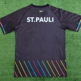 23-24 ST PAULI Black Fans Soccer Jersey