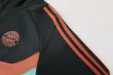 24-25 Bayern Black green ]acket Tracksuit #03