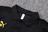 23-24 Dortmund Black Polo Tracksuit #C997