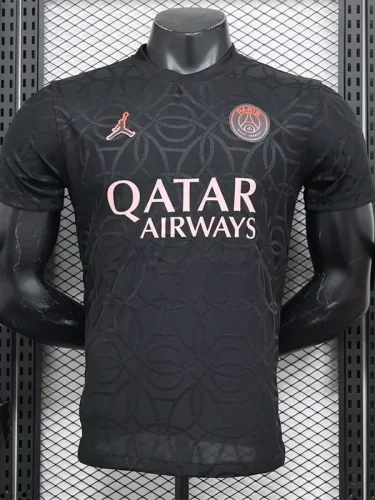 24-25 PSG Black Special Edition Player Version Soccer Jersey