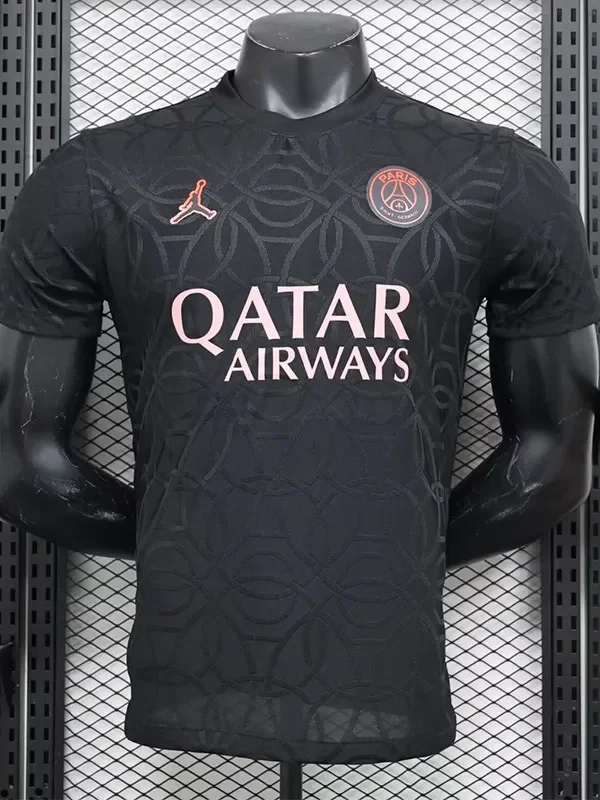 24-25 PSG Black Special Edition Player Version Soccer Jersey