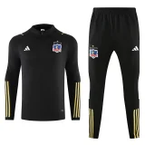 24-25 Colo-Colo Black Half Pull Tracksuit (半拉链)