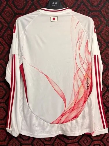 24-25 Japan Y-3 Away Long Sleeve Soccer Jersey (长袖)