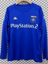 2003-2004 A] Auxerre Away Long Sleeve Retro Soccer Jersey (长袖)