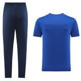 2023 NK ND02 Blue Short-sleeved Trouser Suit