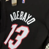 T143 HEAT ADEBAYO #13 Black High Quality Casual T-Shirt