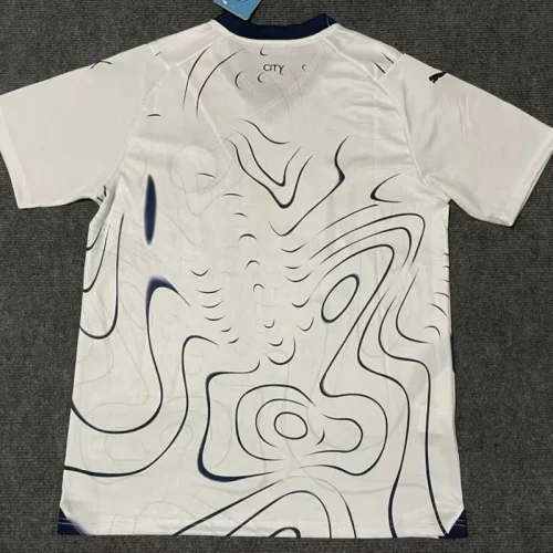 2024 Man City White Special Edition Fans Soccer Jersey