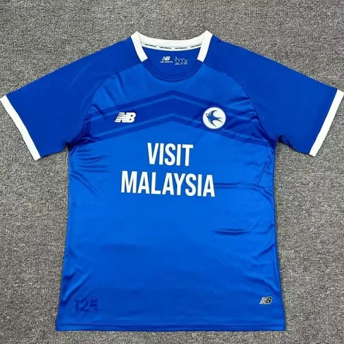 24-25 Cardiff City Home Fans Soccer Jersey