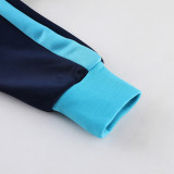 23-24 Marseille Dark Blue Jacket Tracksuit #02