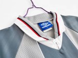 1996 England  Away Soccer Retro Jersey