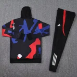 24-25 Man Utd Red blue Hoodie Tracksuit (卫衣套装)