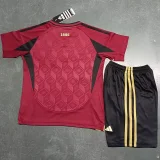 2024 Belgium Home Kids Soccer Jersey