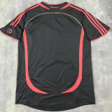 2006-2007 ACM Away Black Retro Soccer Jersey