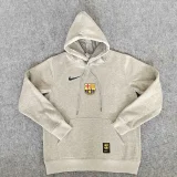 24-25 BAR Grey Hoody 灰色(加绒)彩标