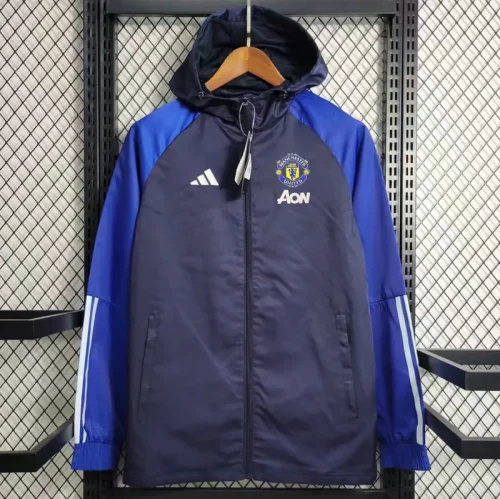 24-25 Man Utd Royal blue Windbreaker