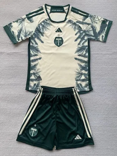 24-25 Portland Away Kids Soccer Jersey (带章)