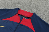 23-24 PSG Royal Blue Half Pull Tracksuit (半拉链)