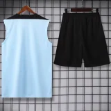 24-25 BAR Light blue Tank top and shorts suit