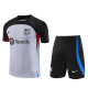 23-24 BAR White Training Short Suit