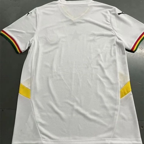 24-25 Ghana White Fans Soccer Jersey