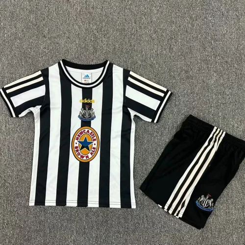 1995-1997 Newcastle Home Kids Retro Soccer Jersey