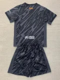 24-25 BAR Black Goalkeeper Kids Soccer Jersey