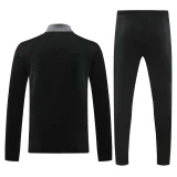 24-25 Al-Nassr Black Half Pull Tracksuit (半拉链)