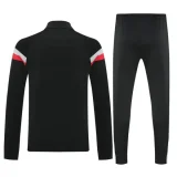 2025 AD Black Jacket Tracksuit #2314