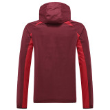 2022 Portugal Maroon Windbreaker