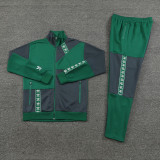 23-24 AD Green Grey Jacket Tracksuit #AJ12