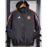 24-25 Bayern Black Windbreaker