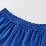 2023 AD03 Blue Short-sleeved Trouser Suit