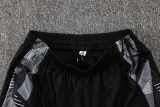 24-25 Algeria Black Kids Half Pull Tracksuit (童装)(半拉链)