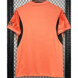 24-25 Man City Red Orange Goalkeeper Fans Soccer Jersey