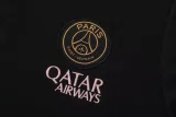 25-26 PSG Jordan Black Polo Tracksuit
