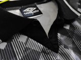 1990 England Black Retro Soccer Jersey