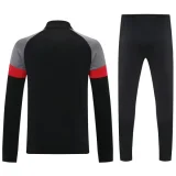 2025 AD Black Jacket Tracksuit #2313
