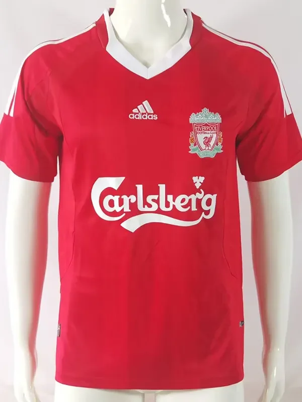 2009-2010 LIV Home Retro Soccer Jersey