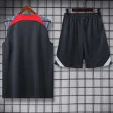 24-25 LIV Dark gray Tank top and shorts suit