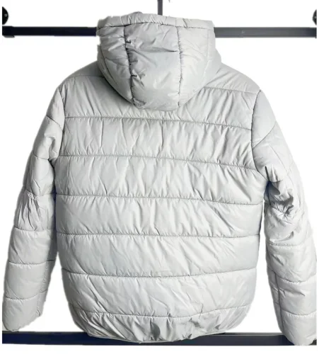 24-25 Marseille White Hooded Cotton Coat #棉衣