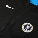 23-24 CHE Black Jacket Tracksuit