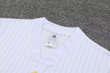 2023 JUV Casual Classic White Training Short Suit