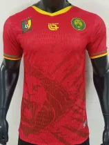 25-26 Cameroon Red Player Version Soccer Jersey