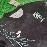 24-25 Brazil Black Special Edition Player Version Soccer Jersey *贝