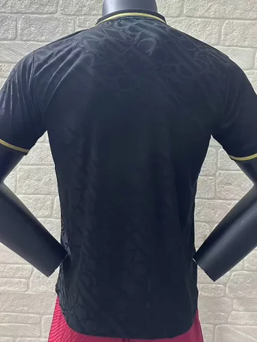 24-25 RMA Black Special Edition Player Version Soccer Jersey #三叶黑