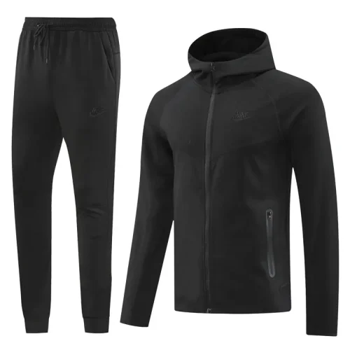 2024 NK Black Hoodie Jacket Tracksuit #NM07(黑色)