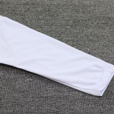 23-24 BAR White Blue Half Pull Tracksuit (半拉链)