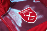 2023 West Ham Red Kids Half Pull Tracksuit (童装) (半拉链)