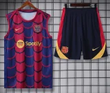 24-25 BAR Red-Blue Tank top and shorts suit