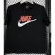 T254 NK Black High Quality Casual T-Shirt